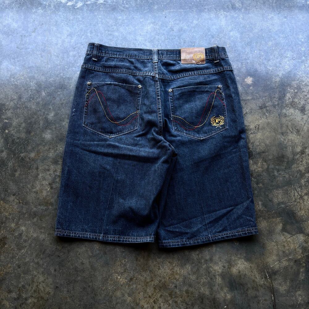 Rare Y2K Phat Farm Embroidered Denim Shorts‎